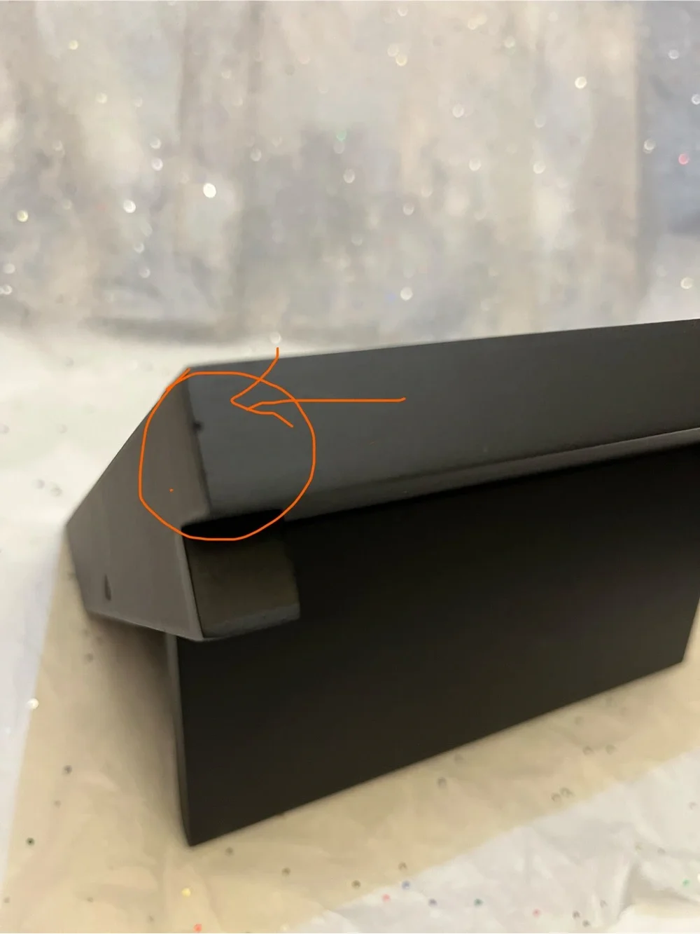 Magnetic Knife Stand-Black Desktop Knife Stand –Block